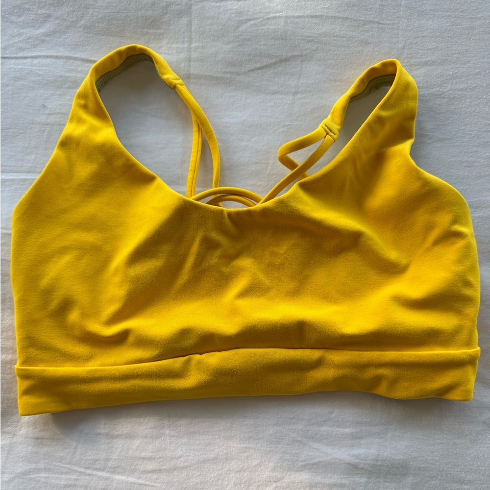 Athleta Yellow Sports Bra